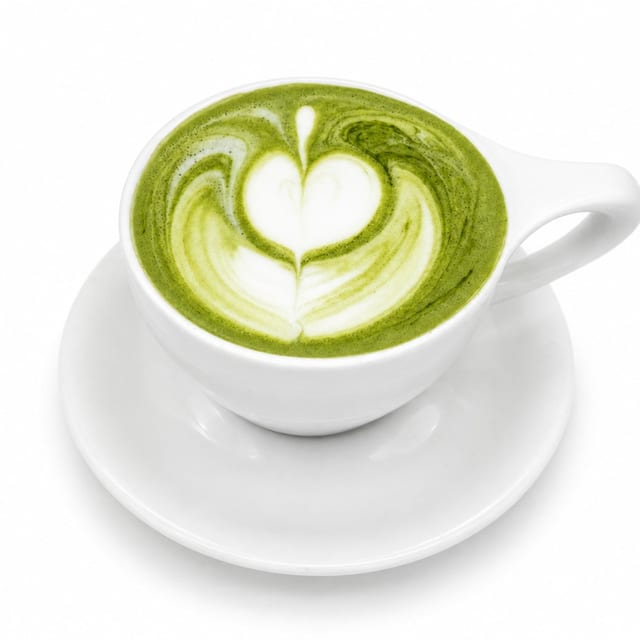 Matcha latte.