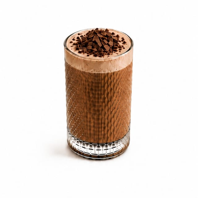 Iced black forest latte.