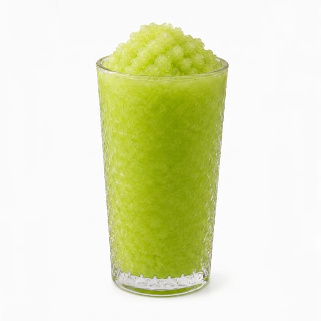 Honeydew slush (blended).