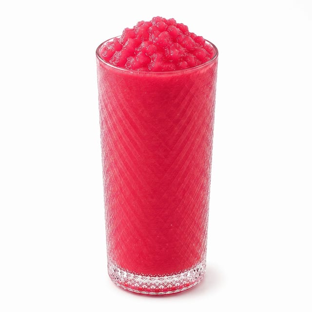 Strawberry mango lemonade (blended).
