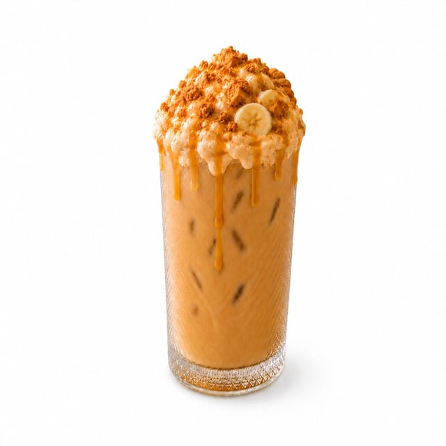 Iced crème de banana.