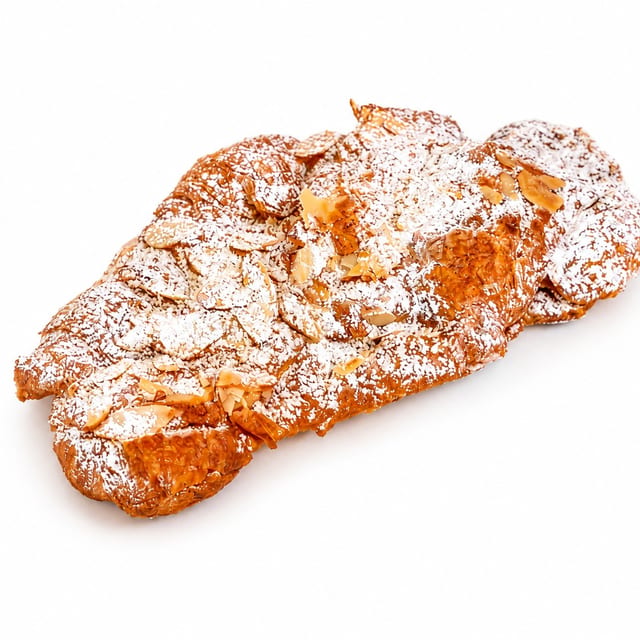 Almond croissant.
