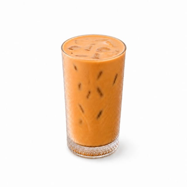 Iced caramel macchiato.
