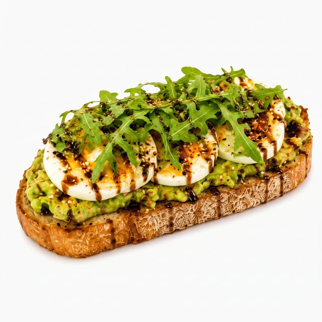Avocado egg toast.